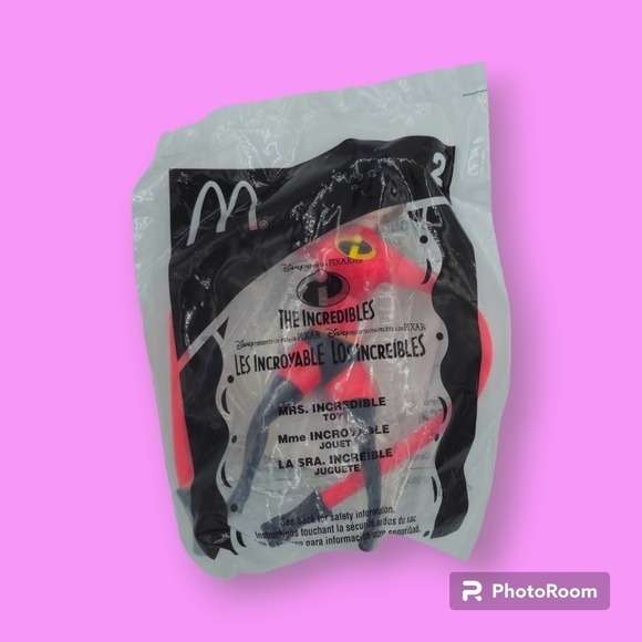 Vintage 2004 McDonald's The Incredibles Mrs. Incredible Happy Meal Toy - Picture 1 of 3